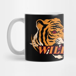 Japanese Tiger Head Mug